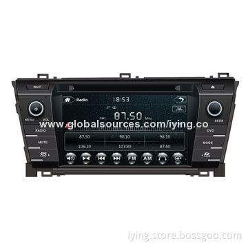 Newest 7-inch Touch Screen Car DVD Player for Toyota Corolla 2014 with GPS Navigation